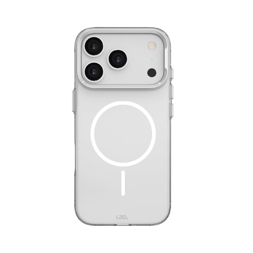 LZEL Magkryden Slim Case for iPhone 17 Pro | Crystal Clear