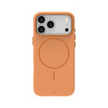 LZEL Magnexin Silicone Case for iPhone 17 Pro Max | Papaya Orange