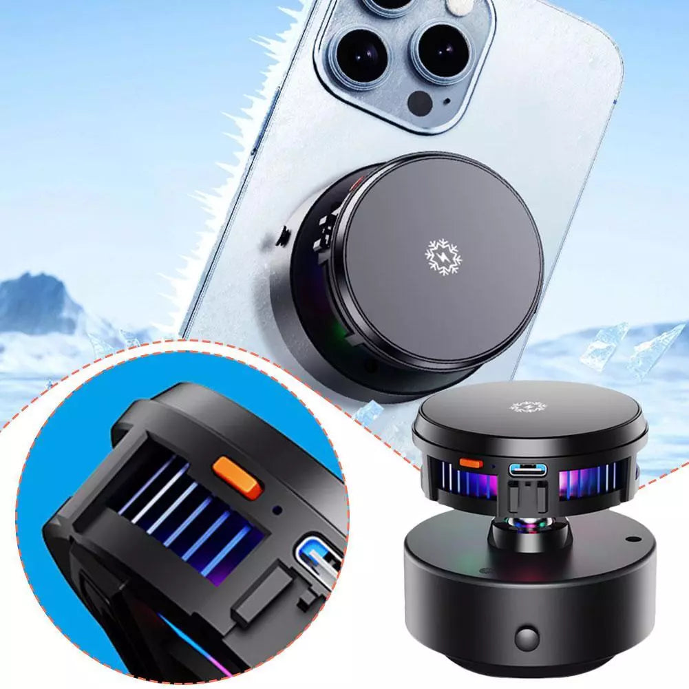 Smart Vacuum Suction Phone Holder With Wireless Charging | Black