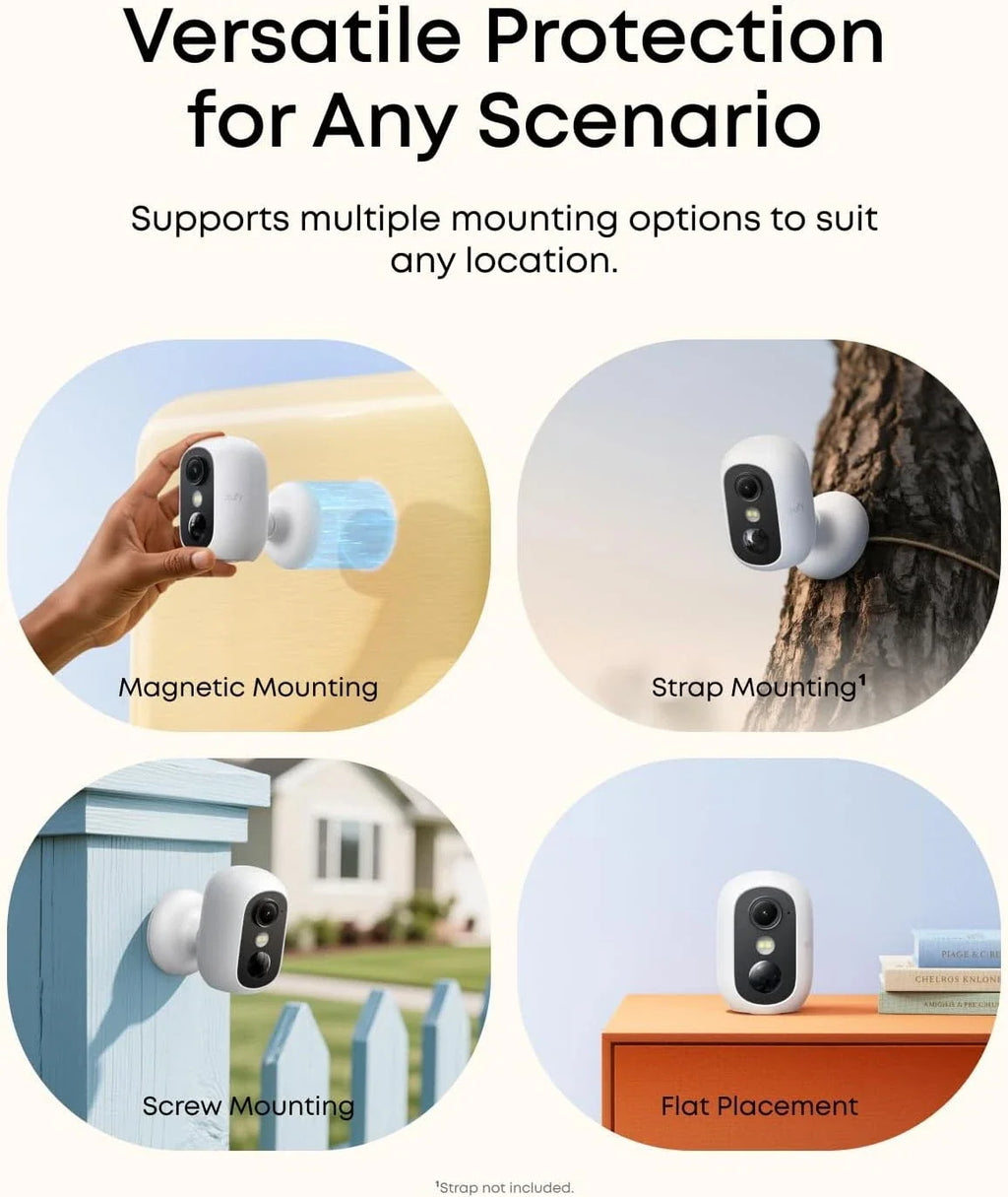Eufy Security eufyCam C35 2-Cam Kit Wireless Outdoor and Indoor Night Vision