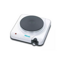 Wansa 1500W Single Hot Plate | Black & Silver