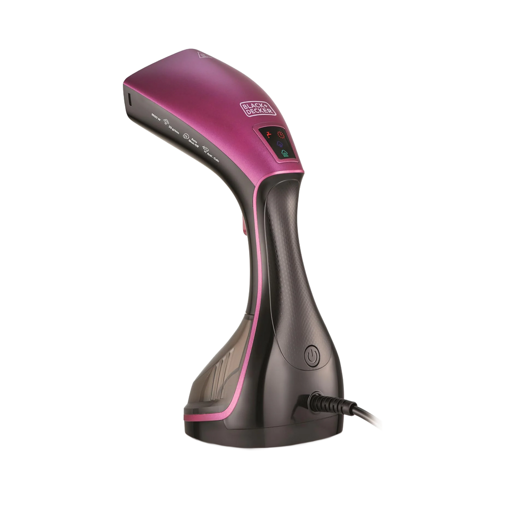 Black & Decker Portable Digital Handheld Garment Steamer 1600W | Black