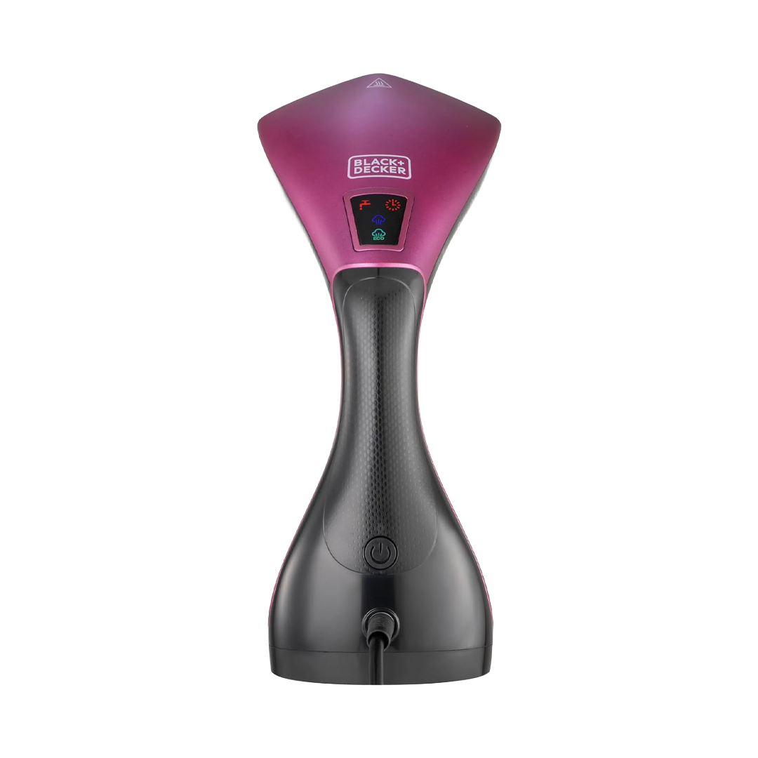 Black & Decker Portable Digital Handheld Garment Steamer 1600W | Black