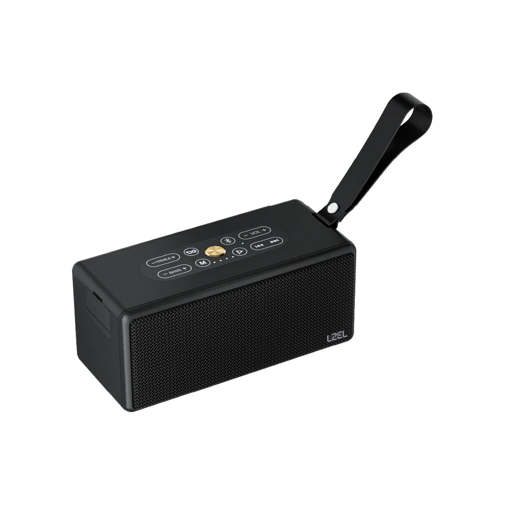 LZEL Aquilasonus Xl Premium Wireless Speaker With Deep Bass Bluetooth 5.4 - Optional Mic Support - 6000mah Battery