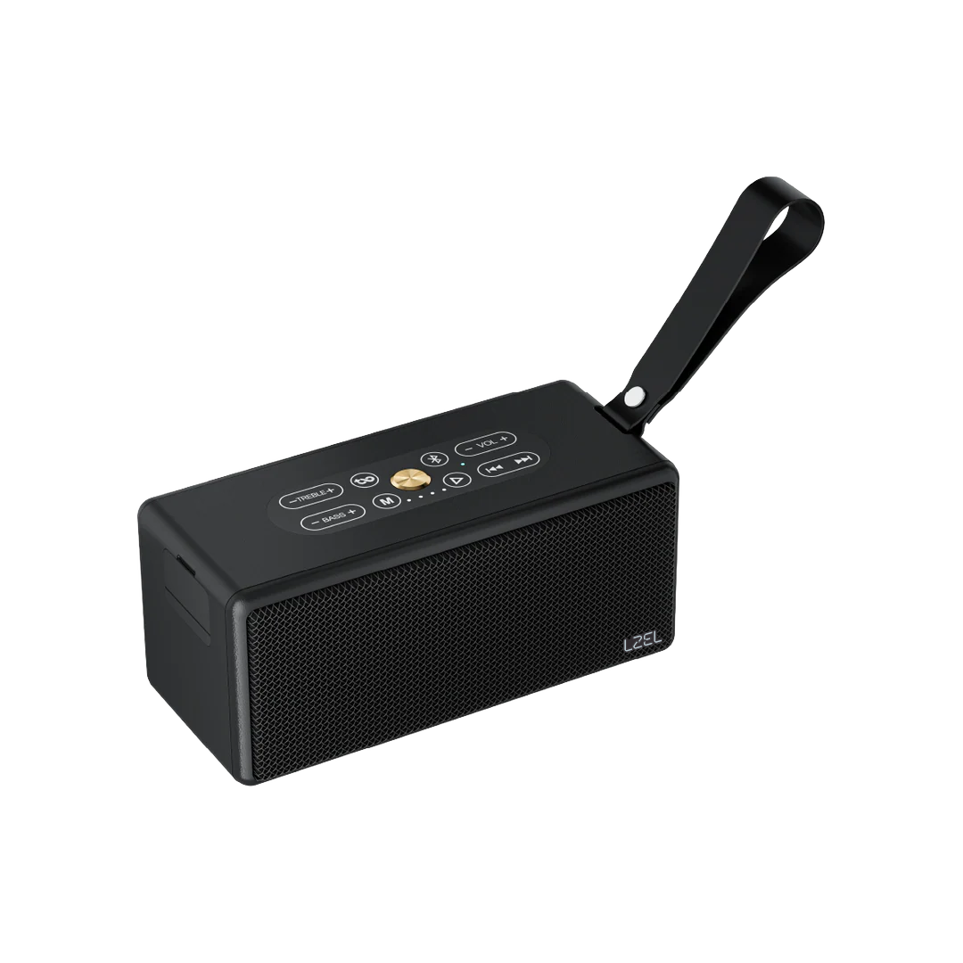 LZEL Aquilasonus Xl Premium Wireless Speaker With Deep Bass Bluetooth 5.4 - Optional Mic Support - 6000mah Battery