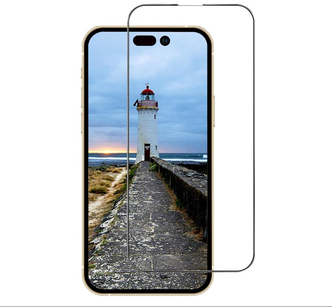 Anank iPhone 14 Pro Max 2.5D Silicone Edge Glass Screen Protectior