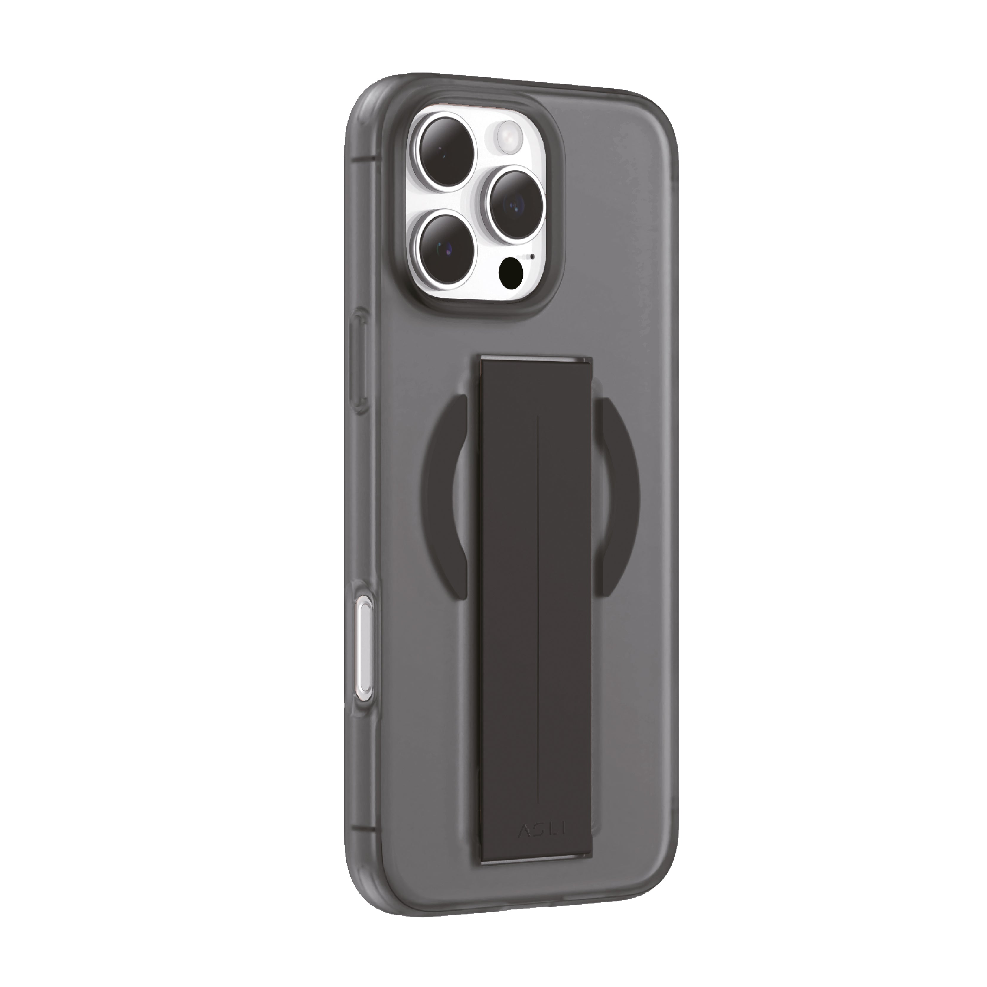 Asli Global Gravitas iPhone 16 Pro MagSilicone MagSafe With Flexible Grip Case |Black
