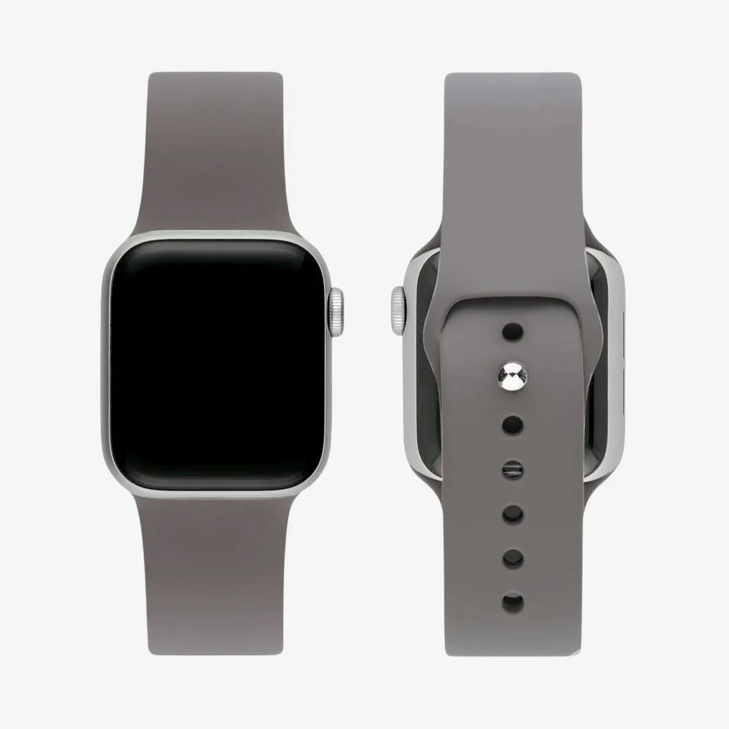LZEL 42/44/45/46/49MM AvalonFlex Silicone Watch Band Clay| Dark Gray