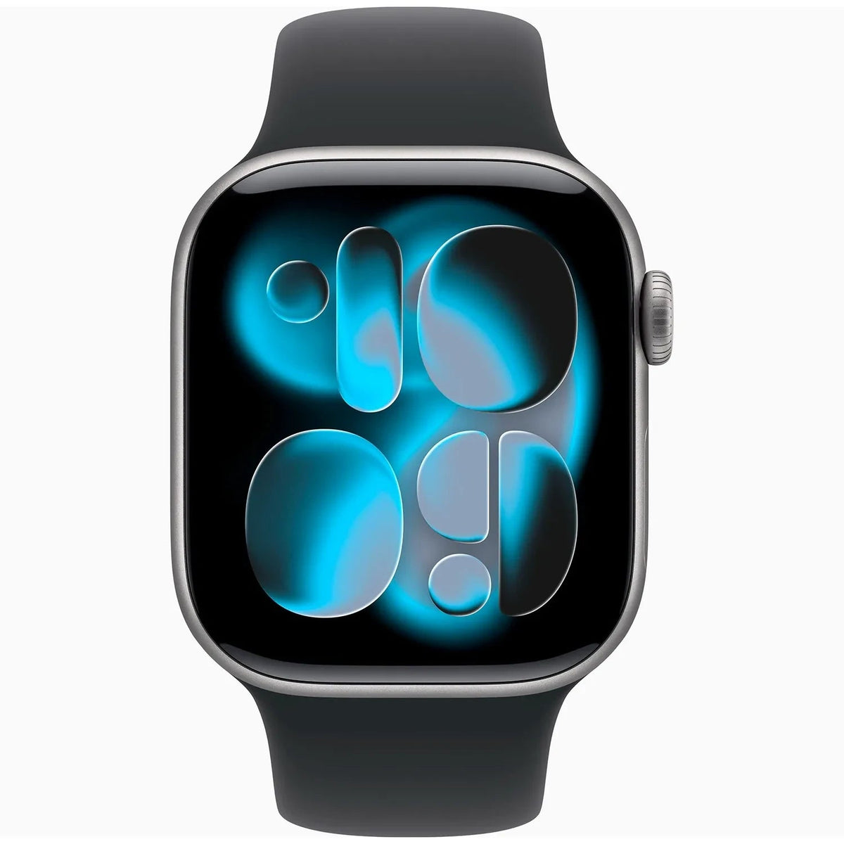 Apple Watch Series 11 GPS 42mm, Space Grey Aluminum Case with Black Sport Band â€“ S/M