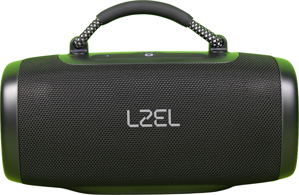 LZEL Aquilasonus Pro Portable Waterproof Bluetooth Speaker With RGB Lights | Black