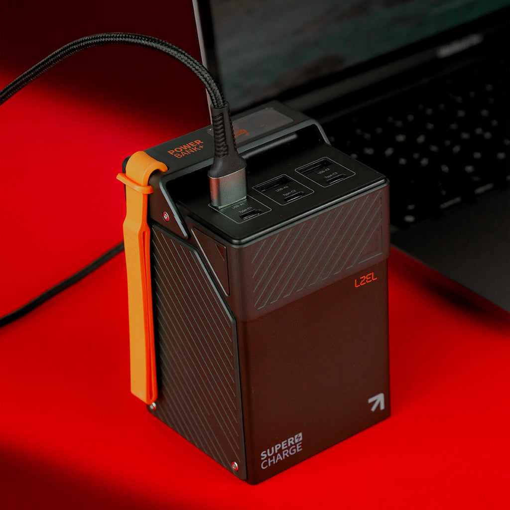 LZEL Zenoflex Ultra Surge 50000mAh PD Power Bank | PD3.0 & QC3.0 | 100W Max | Triple Type-C  Triple USB-A