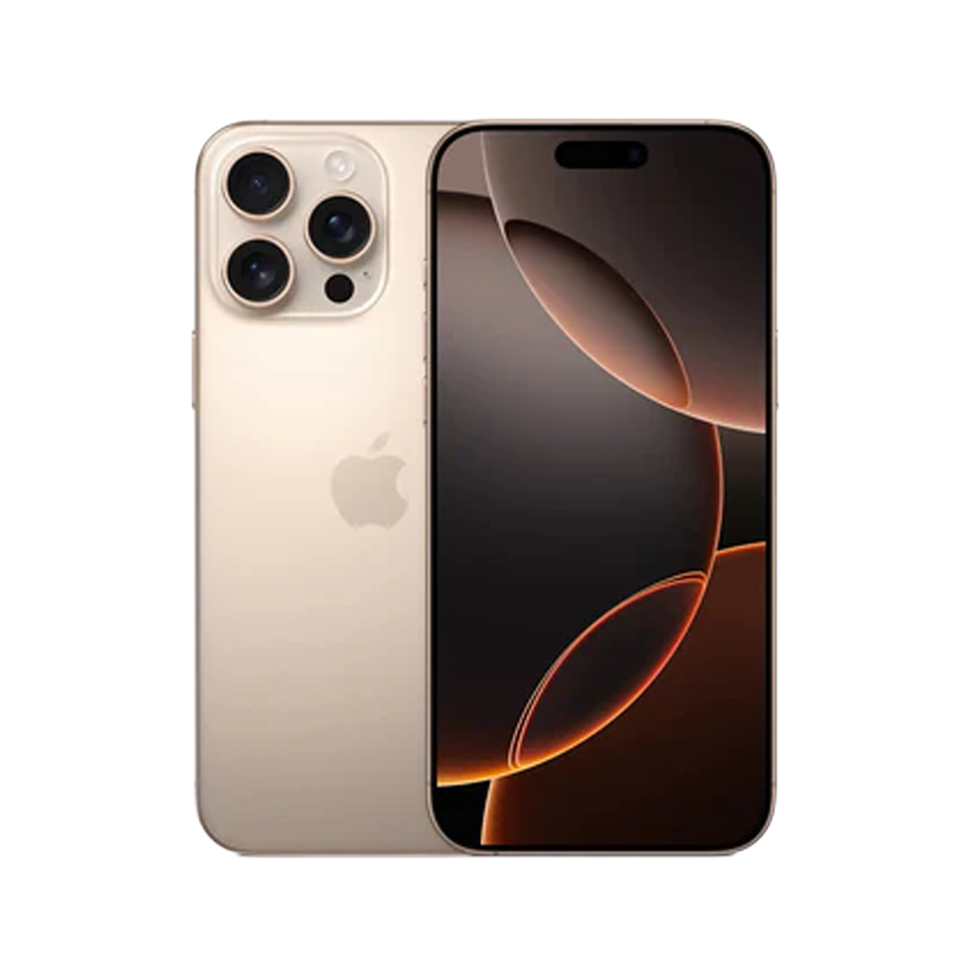 Apple iPhone 16 Pro Max 256GB 6.9 inch + Bundle Offer | Desert Titanium (Middle East Version)