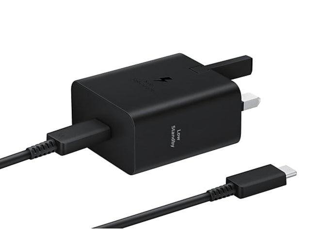Samsung 45W USB-C Power Adapter with Cable 1.8 Fast Charging|Black