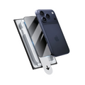 Asli Global E-Touch Shield Premium Glass With Applicator for iPhone 17 Pro | Privacy