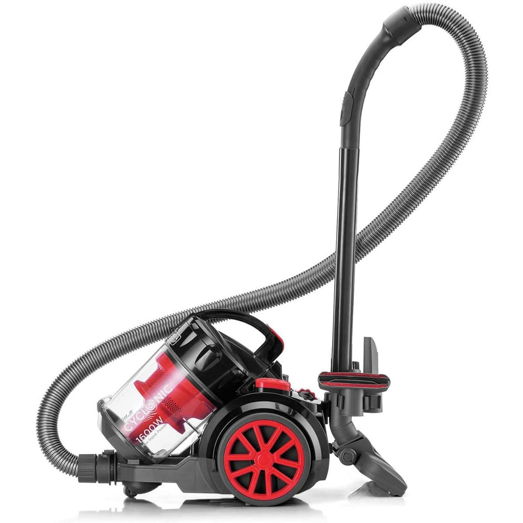 Black & Decker 1600W Bagless Cyclonic Canister Vacuum Cleaner, Multi Color
