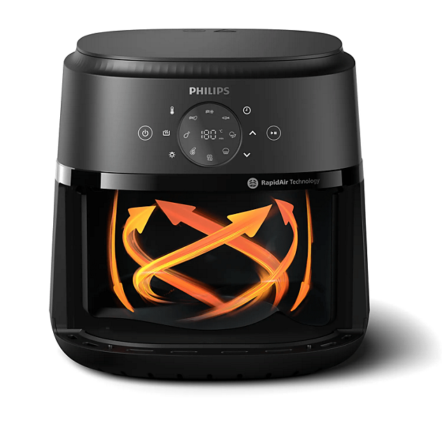 Philips NA230/09 Airfryer – 1700W, 6.2L | Black
