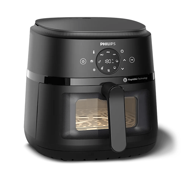 Philips NA230/09 Airfryer – 1700W, 6.2L | Black