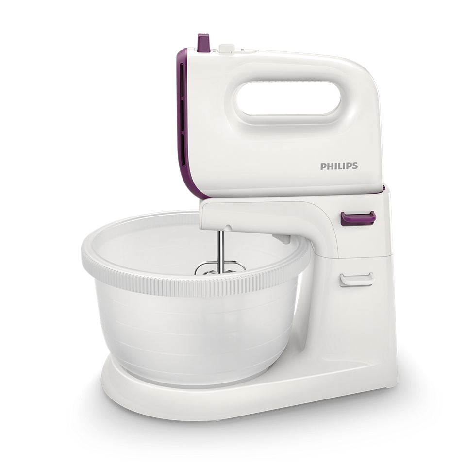 Philips Viva Collection Stand Mixer, 400W, 3L | White