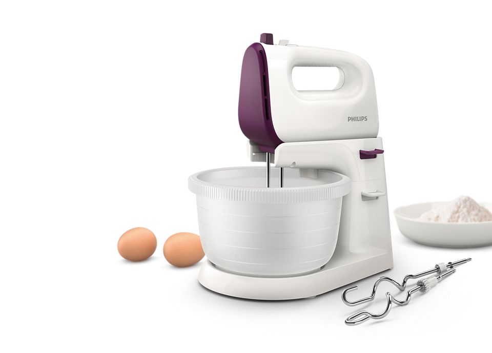 Philips Viva Collection Stand Mixer, 400W, 3L | White