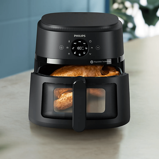 Philips NA230/09 Airfryer – 1700W, 6.2L | Black