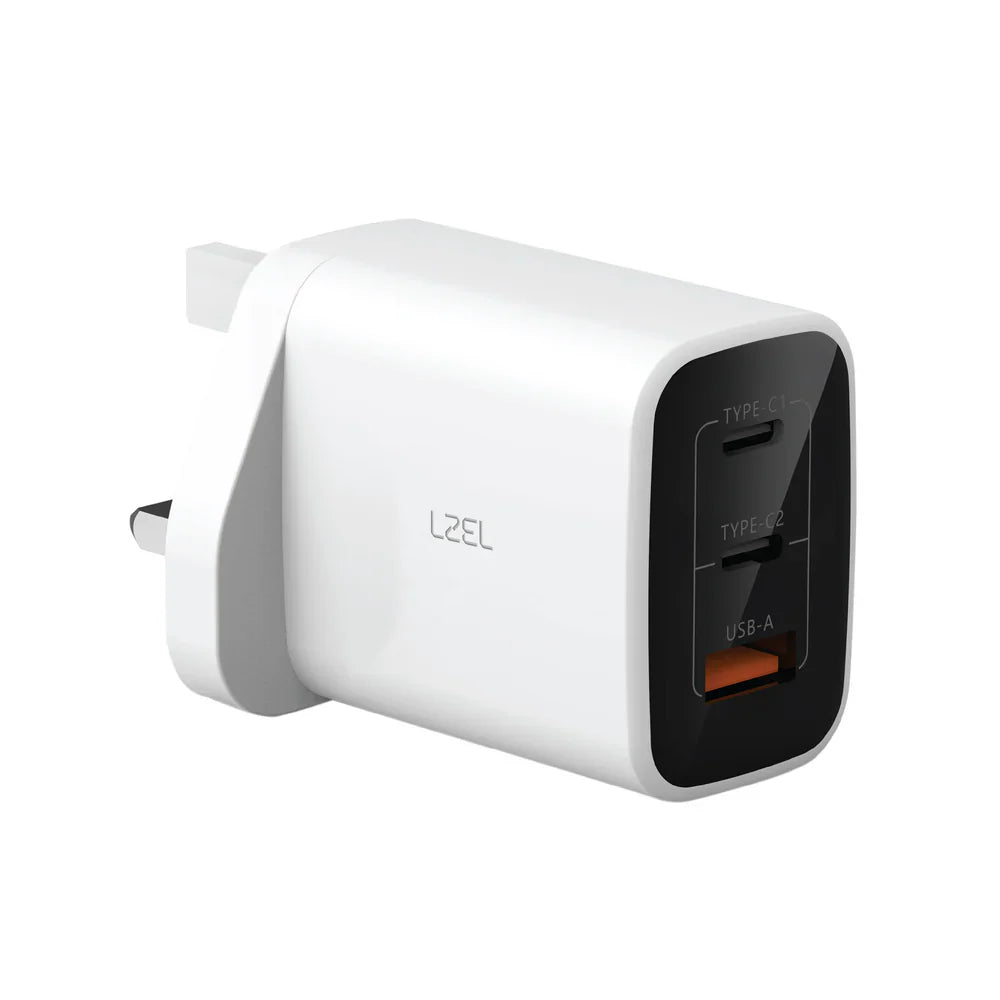 LZEL VoltixCharger 67W 3 Port GaN Wall Charger