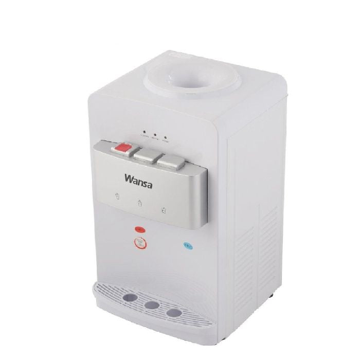 Wansa Hot & Cold Table Top Water Dispenser | White