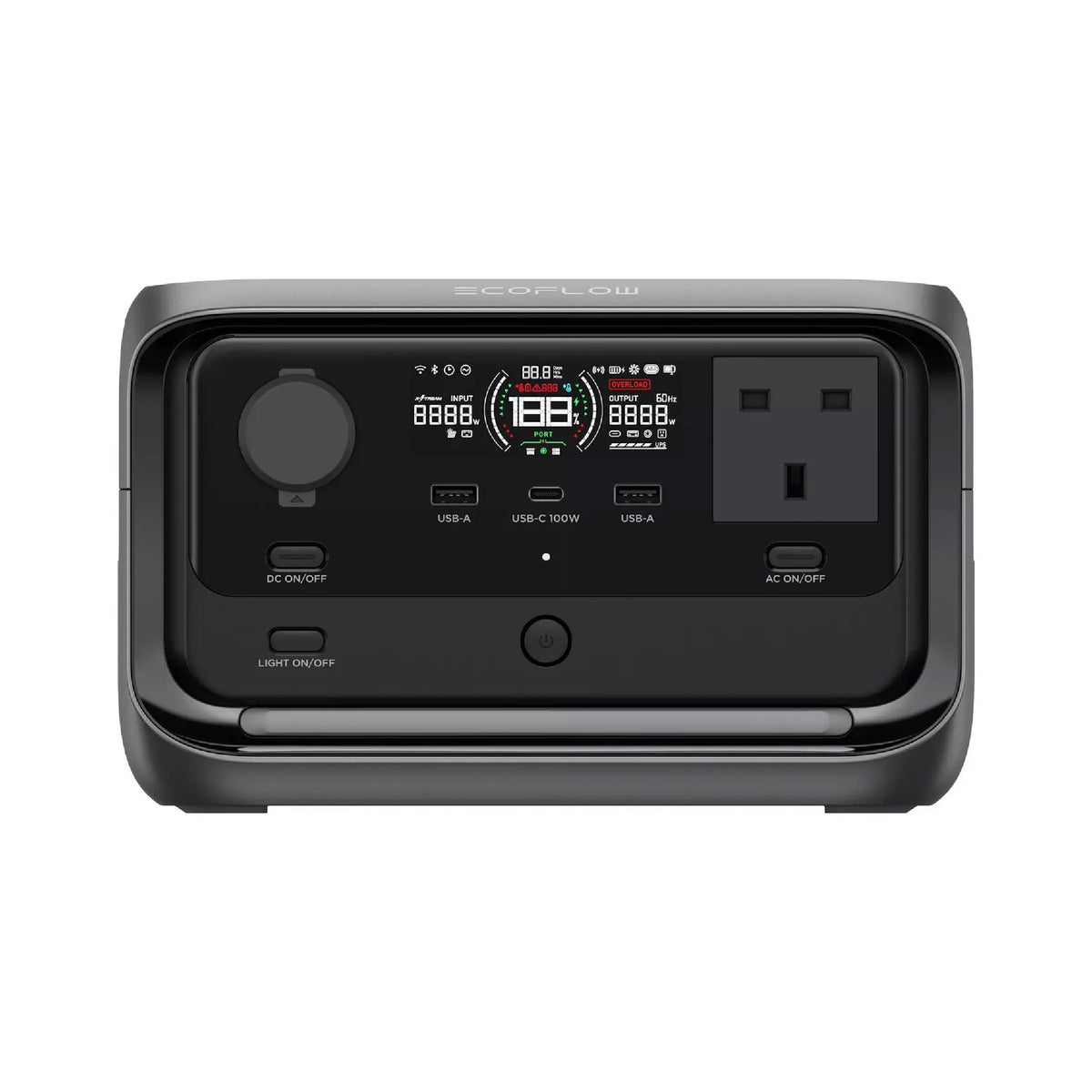 EcoFlow RIVER 3 Plus Portable Power Station (286Wh / 600W) Surge 1200W
