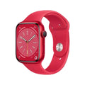 Apple Watch Series 8 GPS 45mm RED Aluminium Case with RED Sport Band - Regular