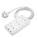 Momax ONEPLUG 6-Outlet Cube Extension Socket With USB
