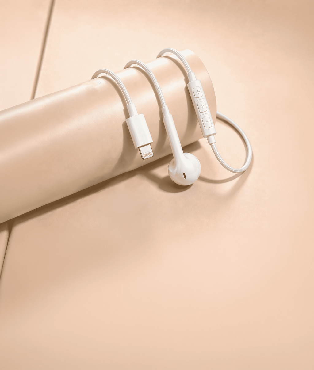 aslitec SoundPod Elite Premium Wired Single-Ear Lightning Earphones