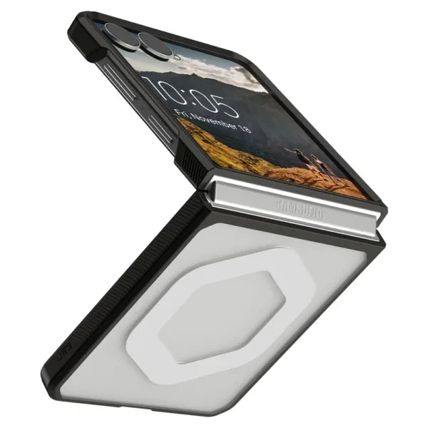 UAG Galaxy Z Flip8 Magnetic Case | Ice