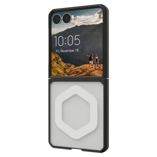 UAG Galaxy Z Flip8 Magnetic Case | Ice
