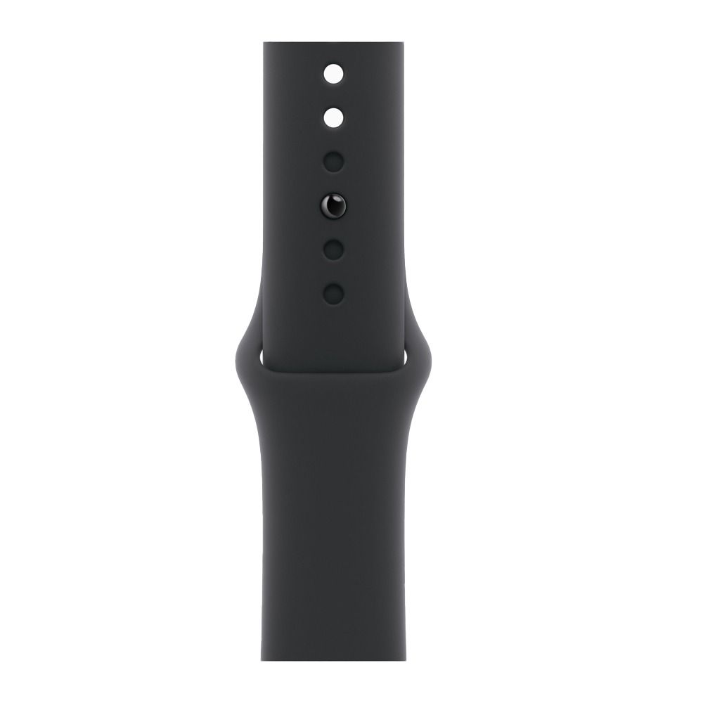 Apple Watch Series 11 GPS 46mm, Jet Black Aluminum Case with Black Sport Band â€“ S/M