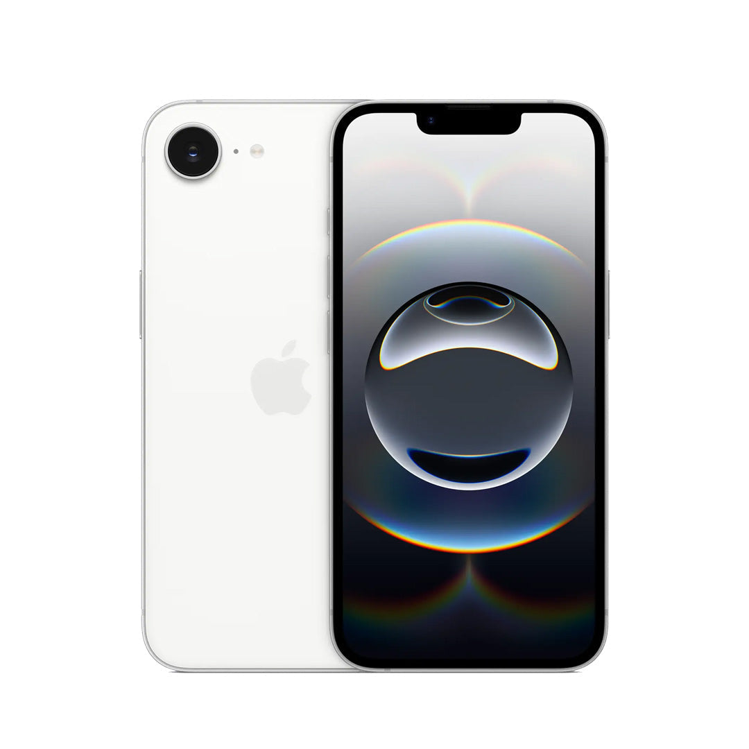 Apple iPhone 16e 5G Phone, 128GB, 6.1-inch + Bundle Offer| White