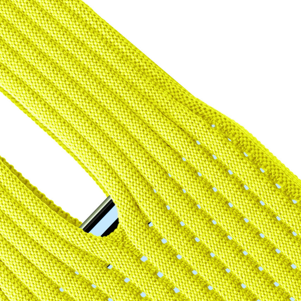 Phone Pocket with Strap â€“ Stretch Knit Wearable iPhone Holder 40 cm | Lemon