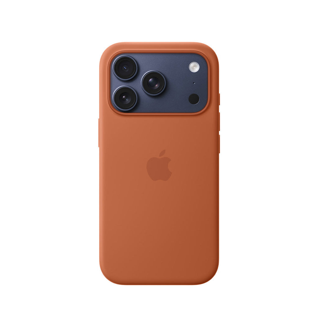 Apple iPhone 17 Pro Silicone Case with MagSafe | Terra Cotta