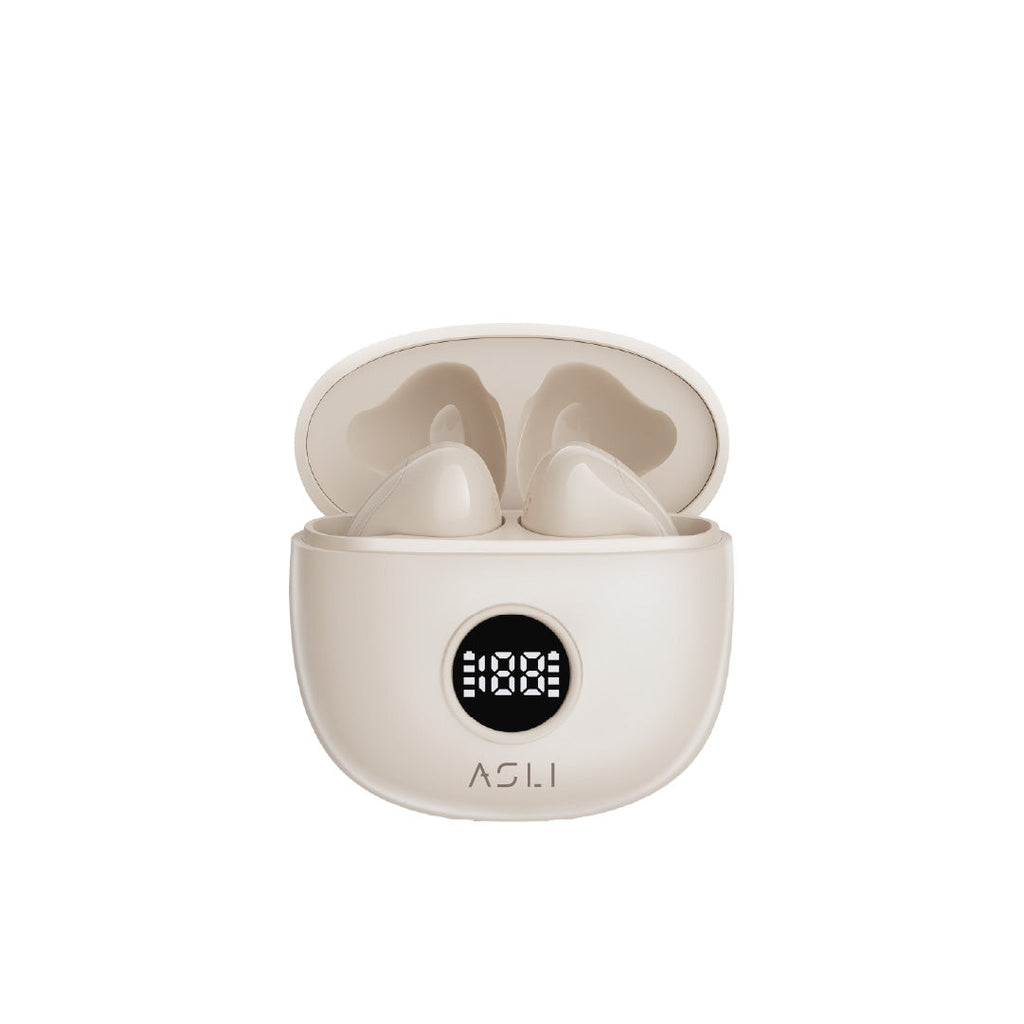 Asli Global EchoPods Pro TWS Bluetooth Earbuds with Touch Control IPX4 | Gold