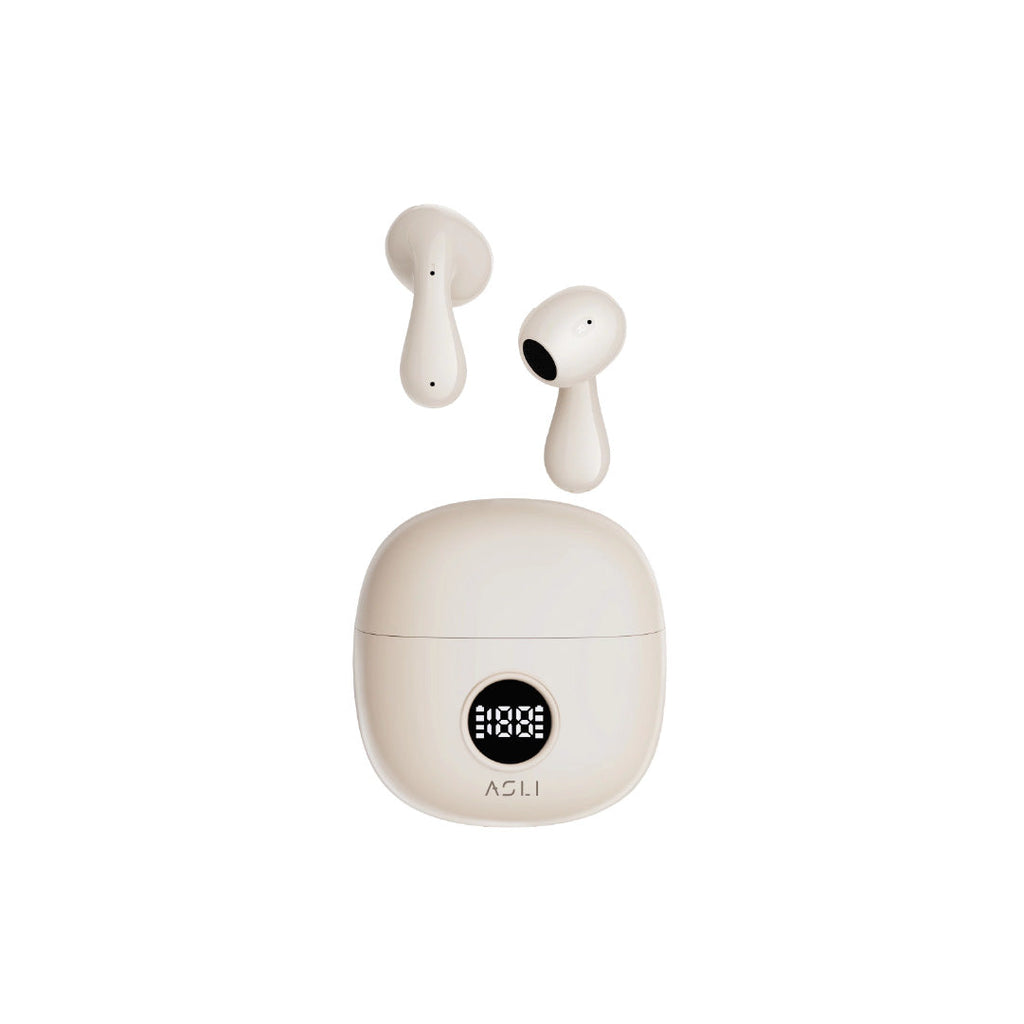 Asli Global EchoPods Pro TWS Bluetooth Earbuds with Touch Control IPX4 | Gold